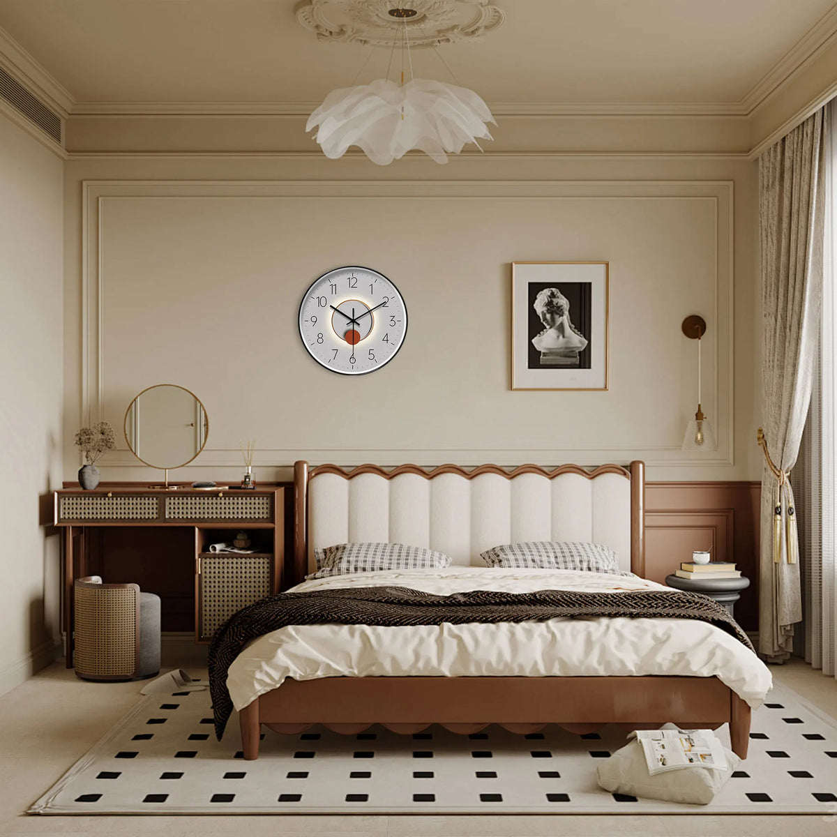 Orologio 3d da parete per soggiorno