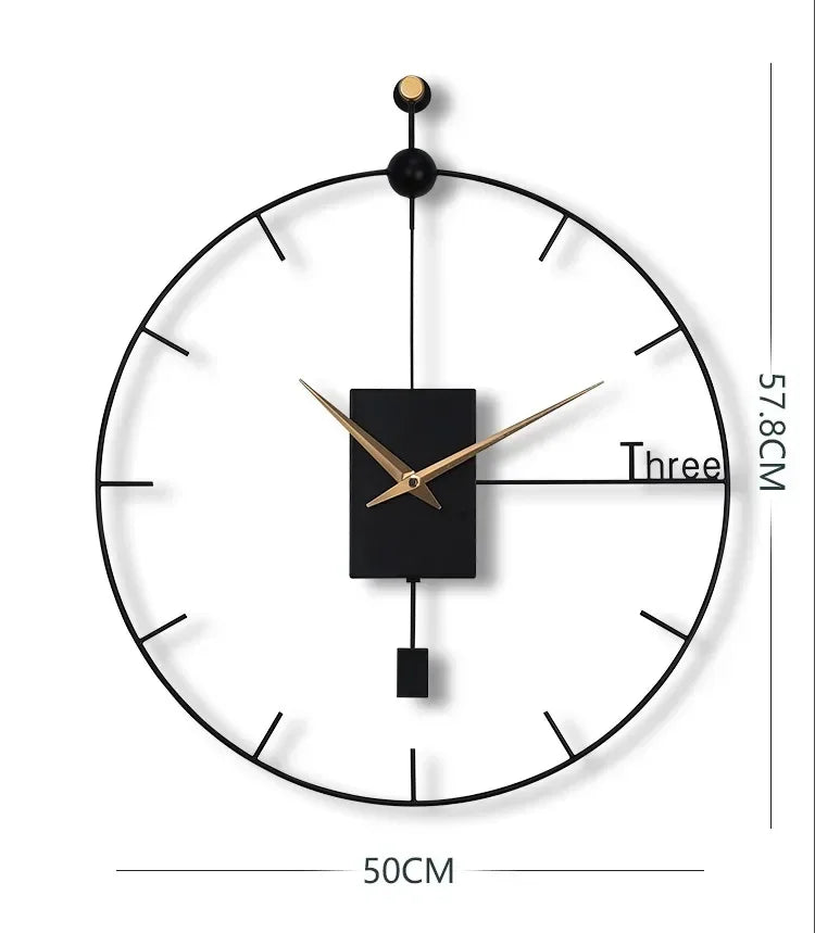 Orologio a pendolo da parete originale