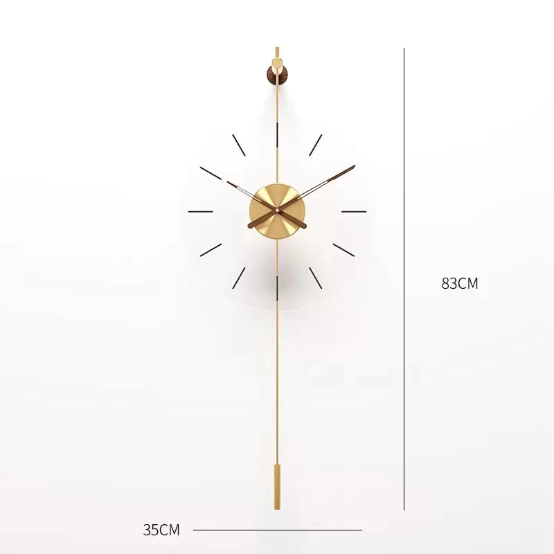 Orologio a pendolo da parete scandinavo
