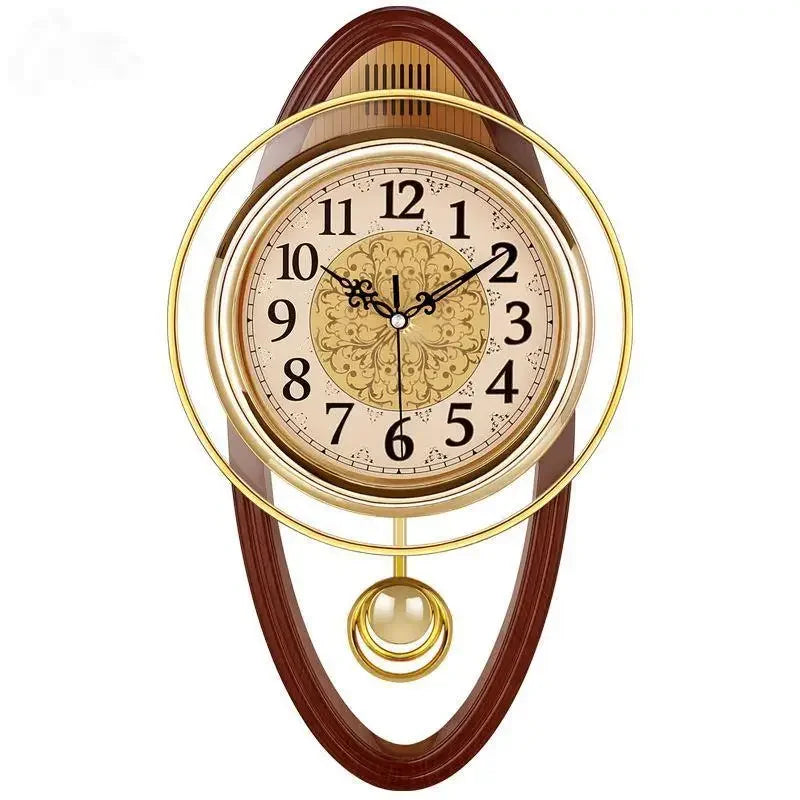 Orologio a pendolo da parete vintage