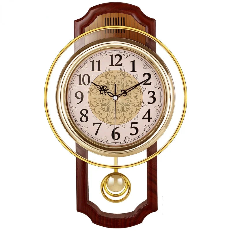 Orologio a pendolo da parete vintage