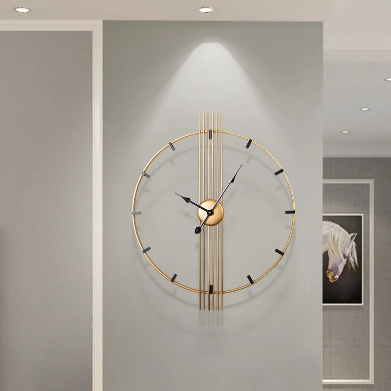 Orologio da parete 3d in metallo