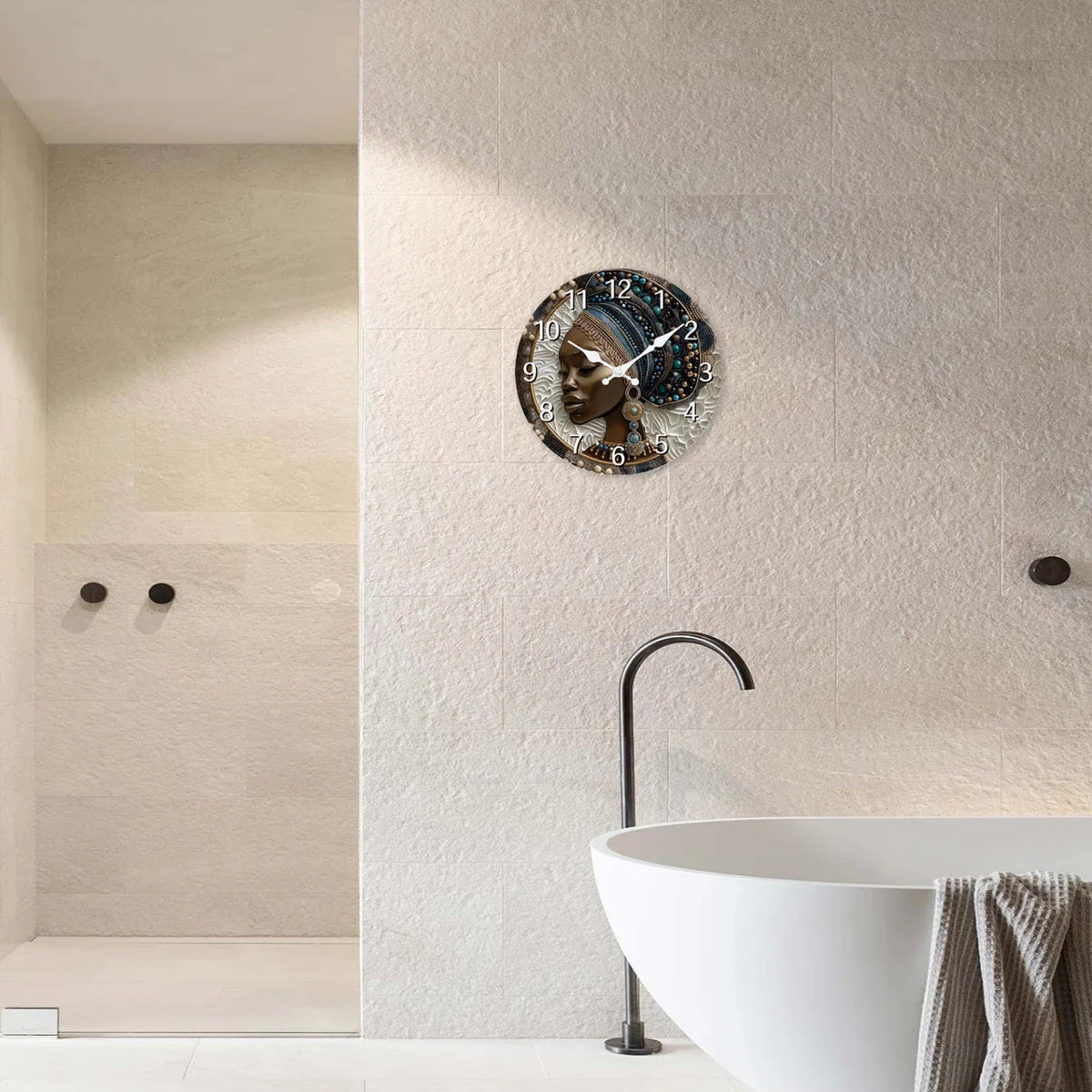 Orologio da parete a tema Africano