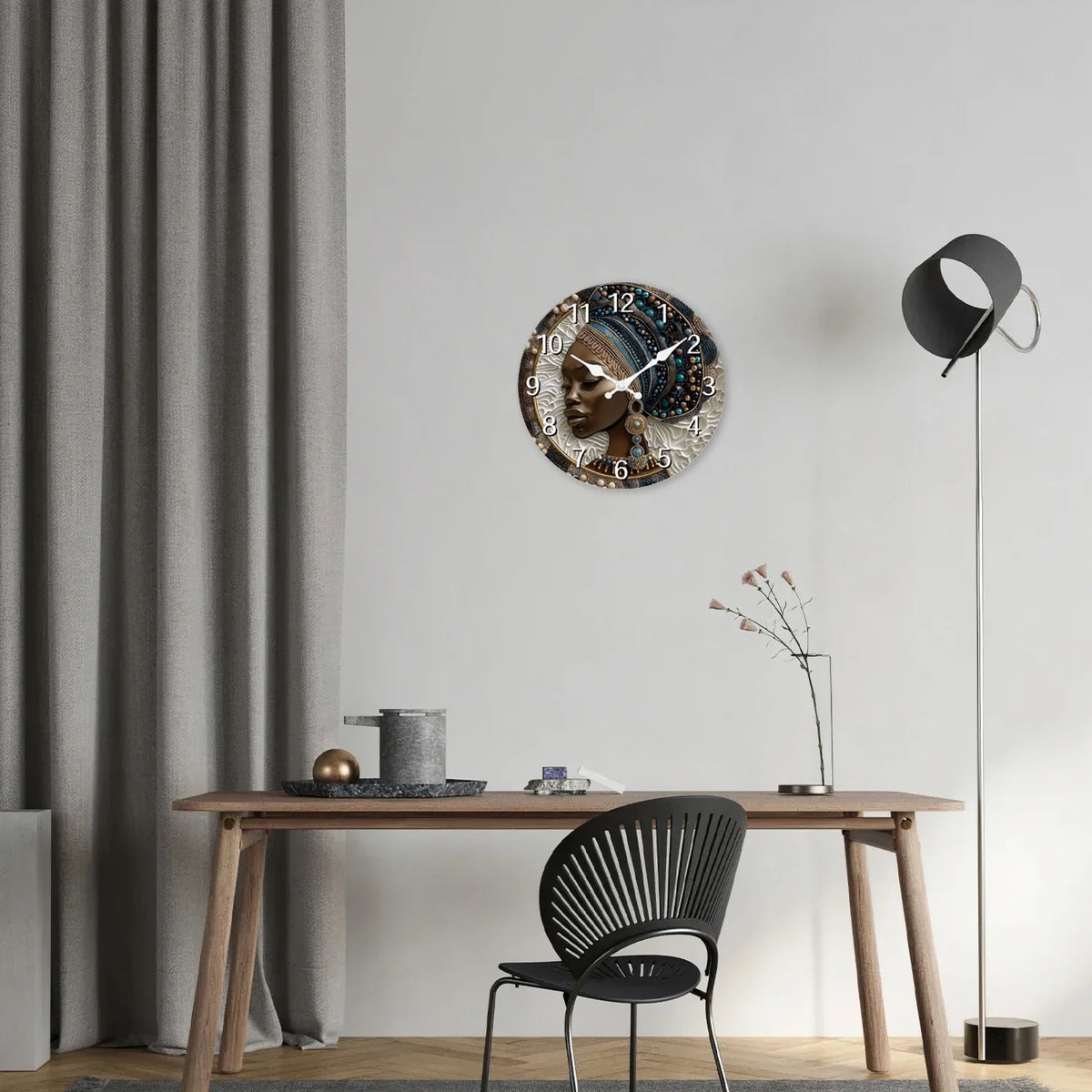 Orologio da parete a tema Africano