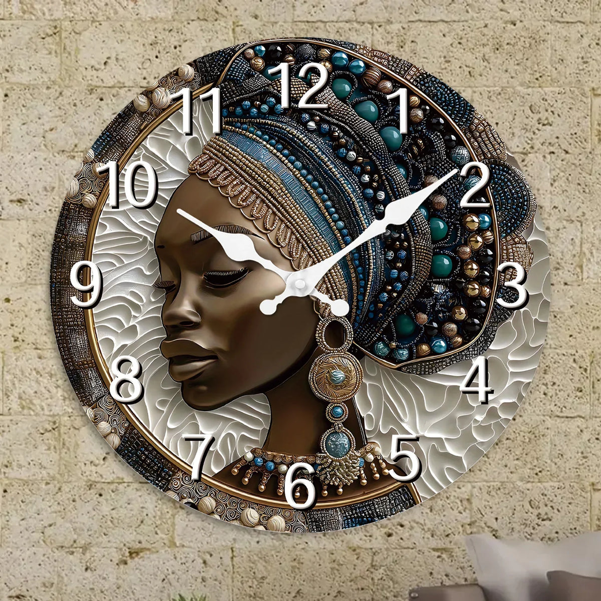 Orologio da parete a tema Africano