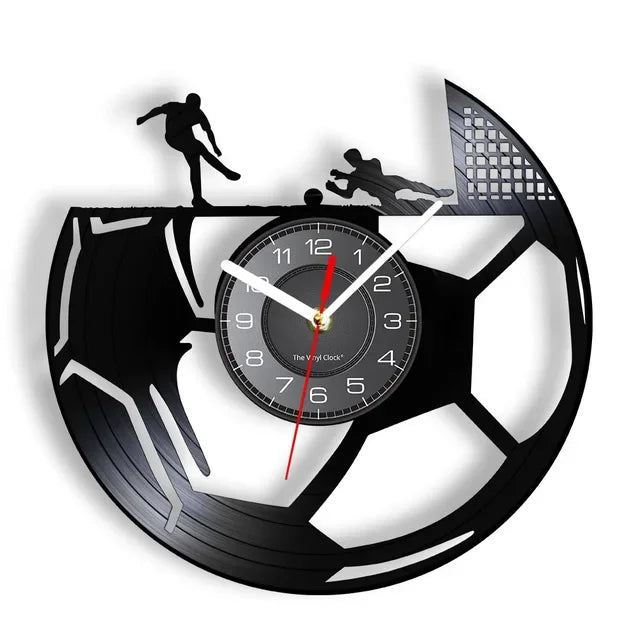 Orologio da parete a tema calcio