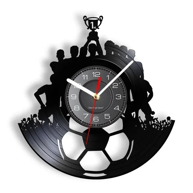 Orologio da parete a tema calcio