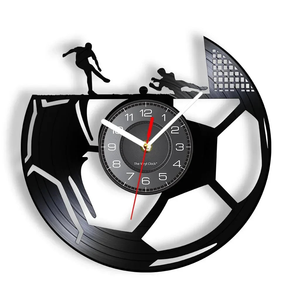 Orologio da parete a tema calcio