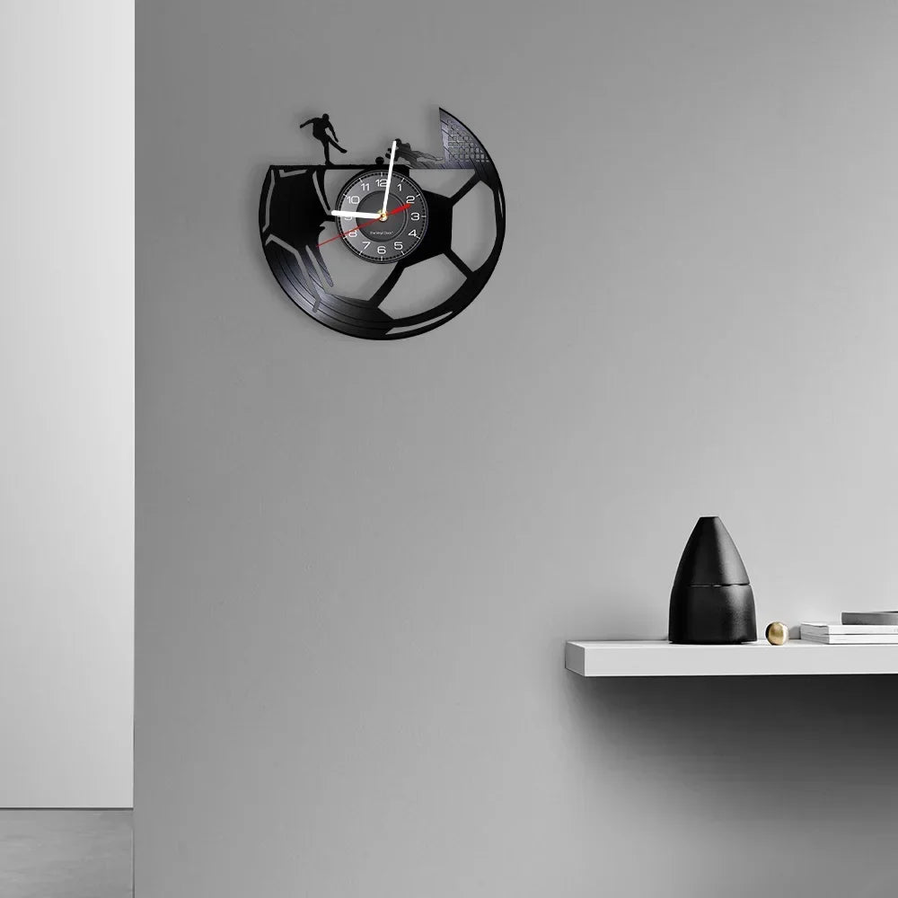 Orologio da parete a tema calcio