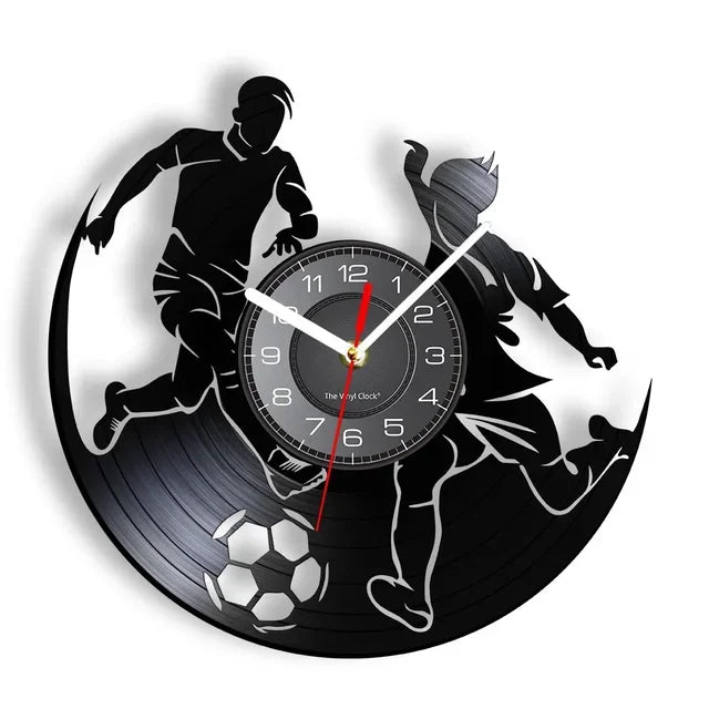 Orologio da parete a tema calcio