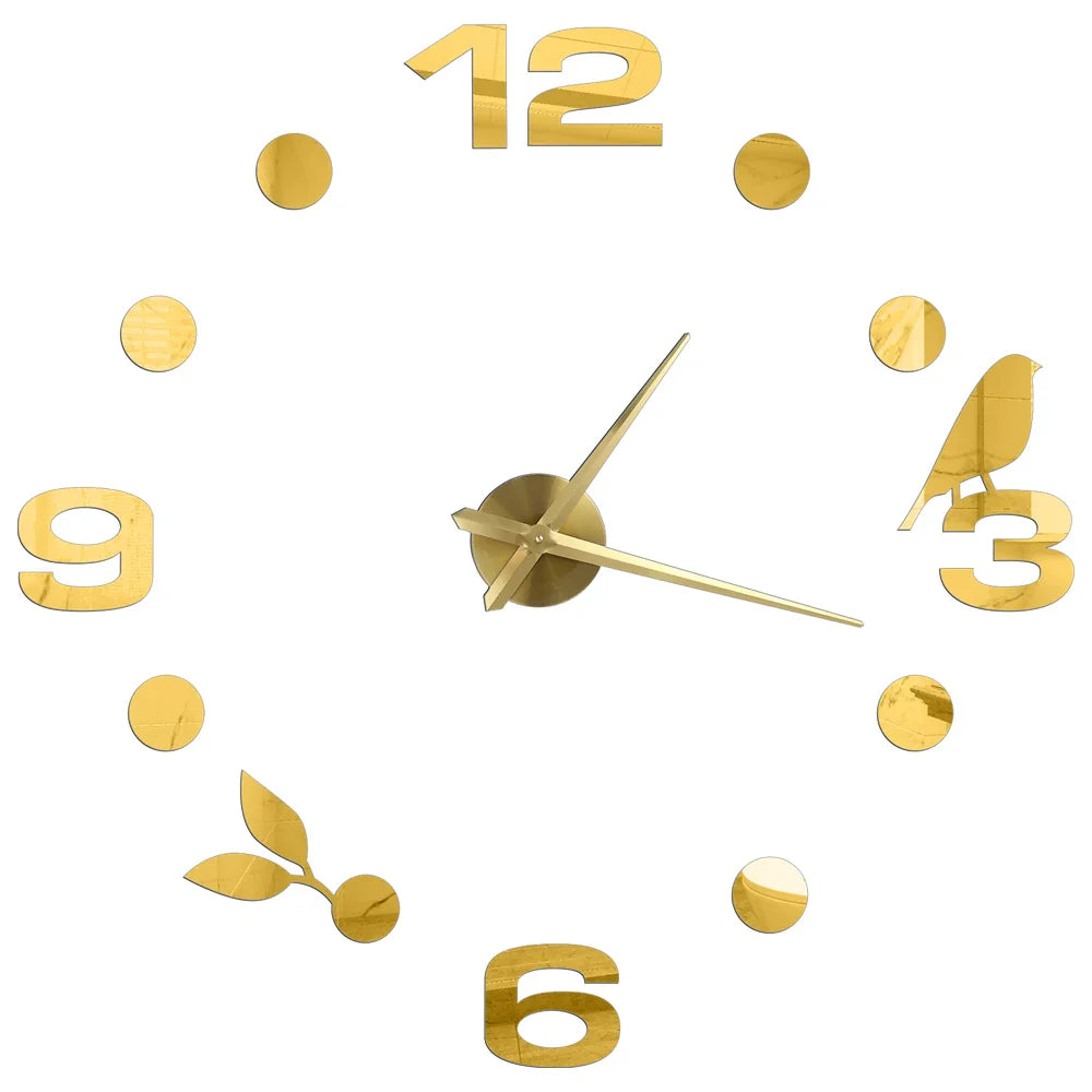 Orologio da parete adesivo 3d