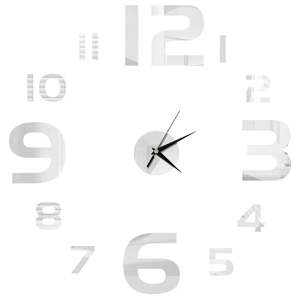 Orologio da parete adesivo moderno