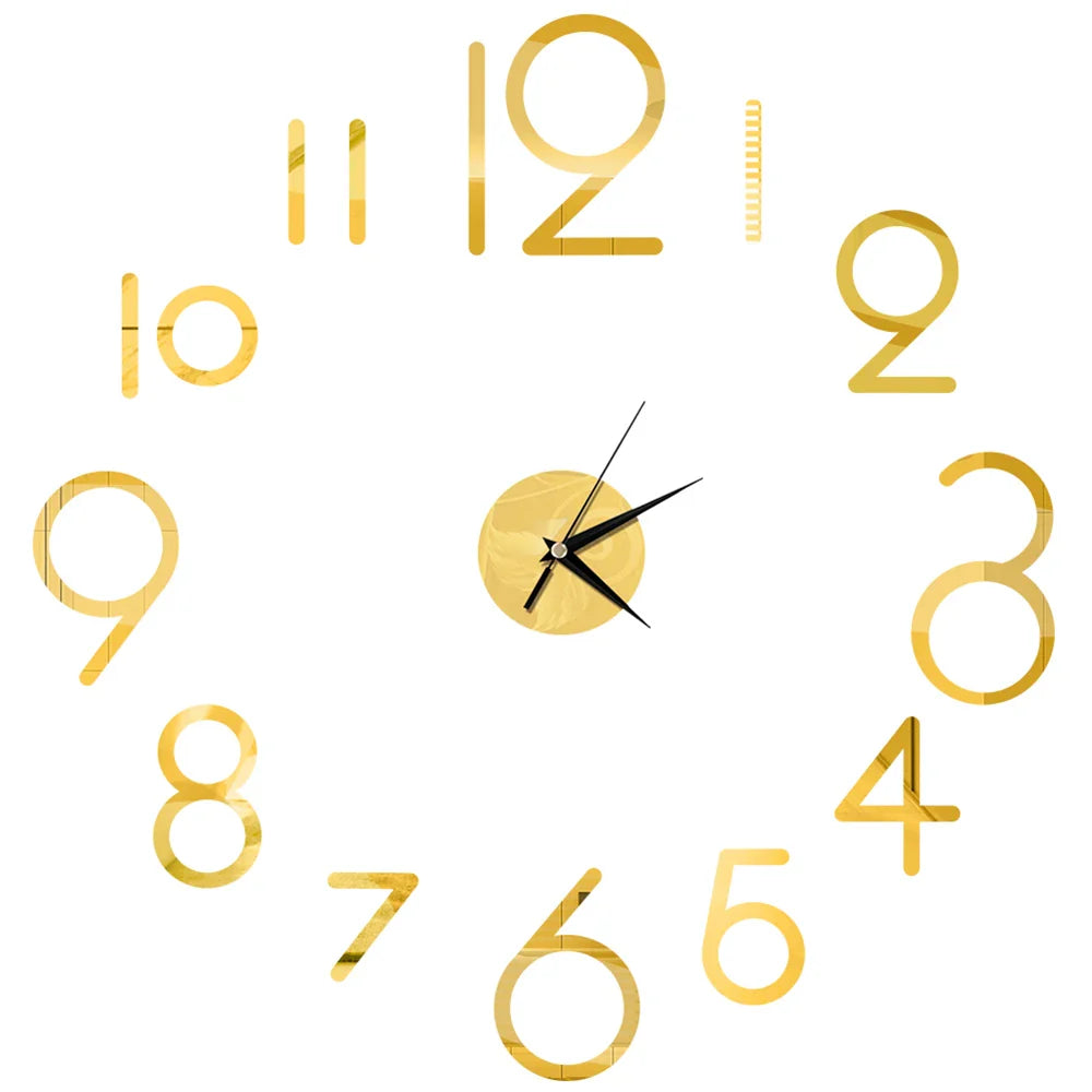 Orologio da parete adesivo moderno