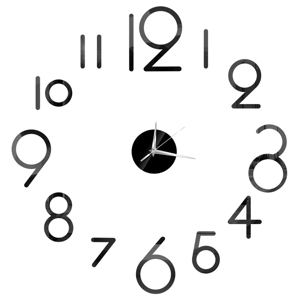 Orologio da parete adesivo moderno
