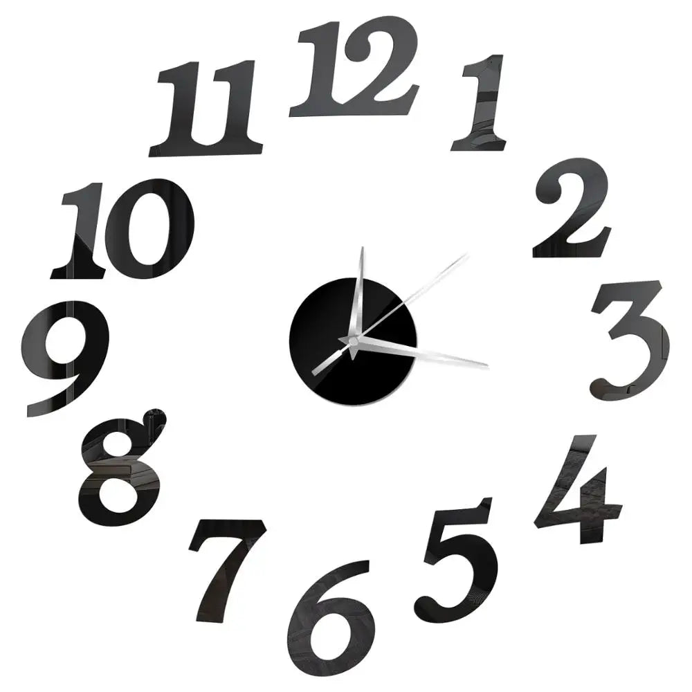 Orologio da parete adesivo moderno