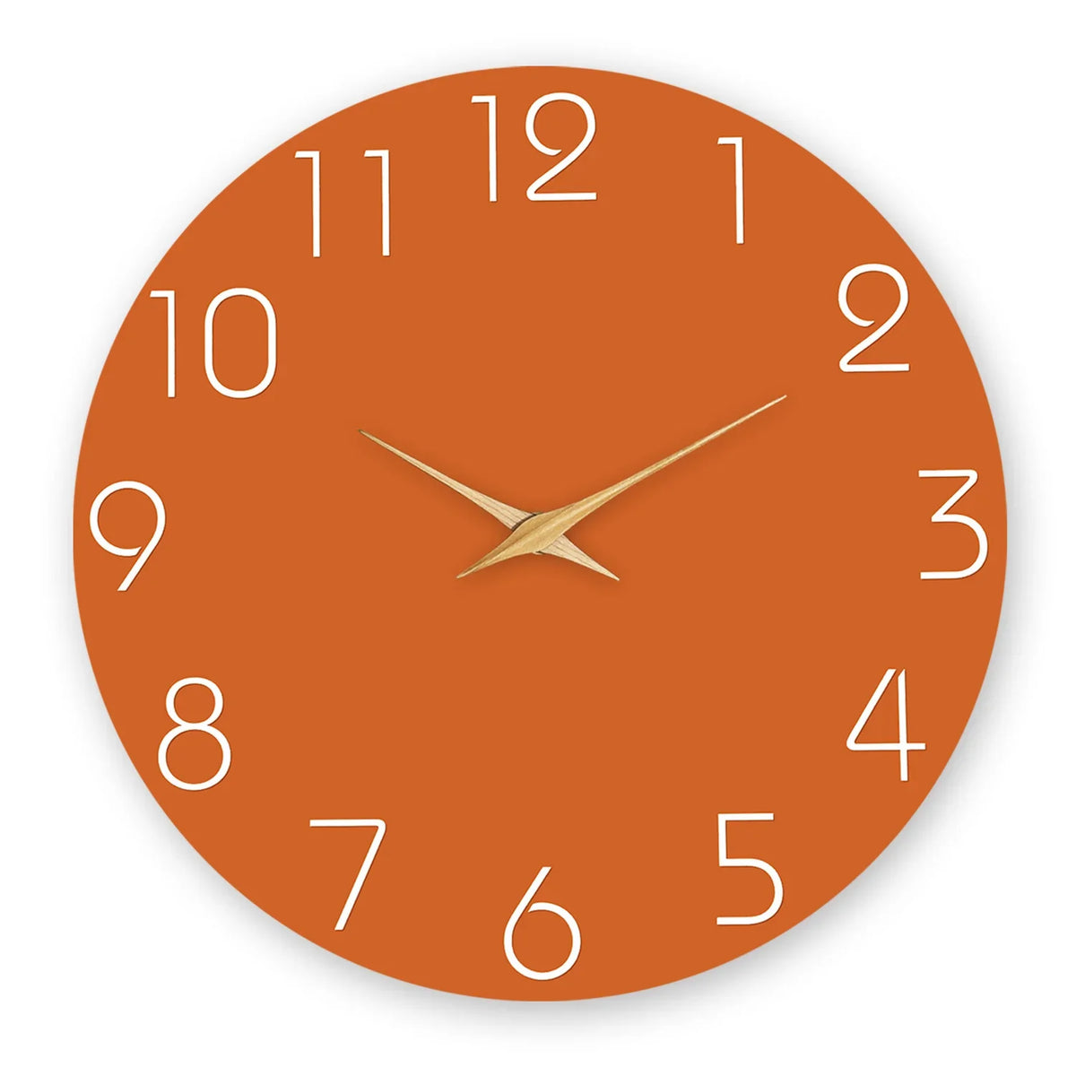 Orologio da parete arancione