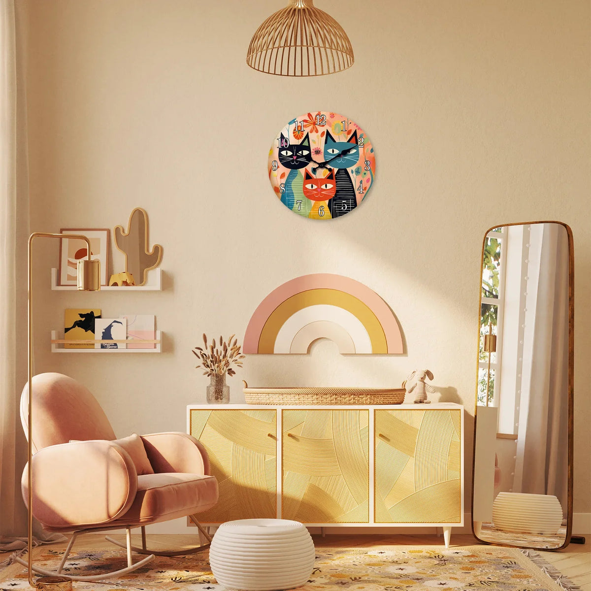 Orologio da parete artistico