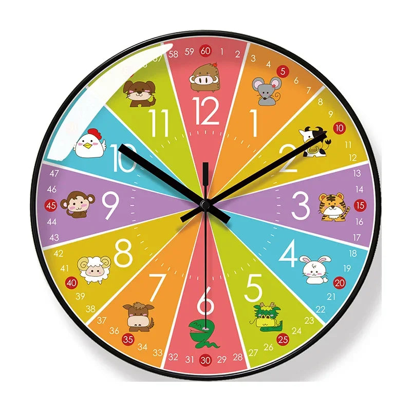 Orologio da parete colorato