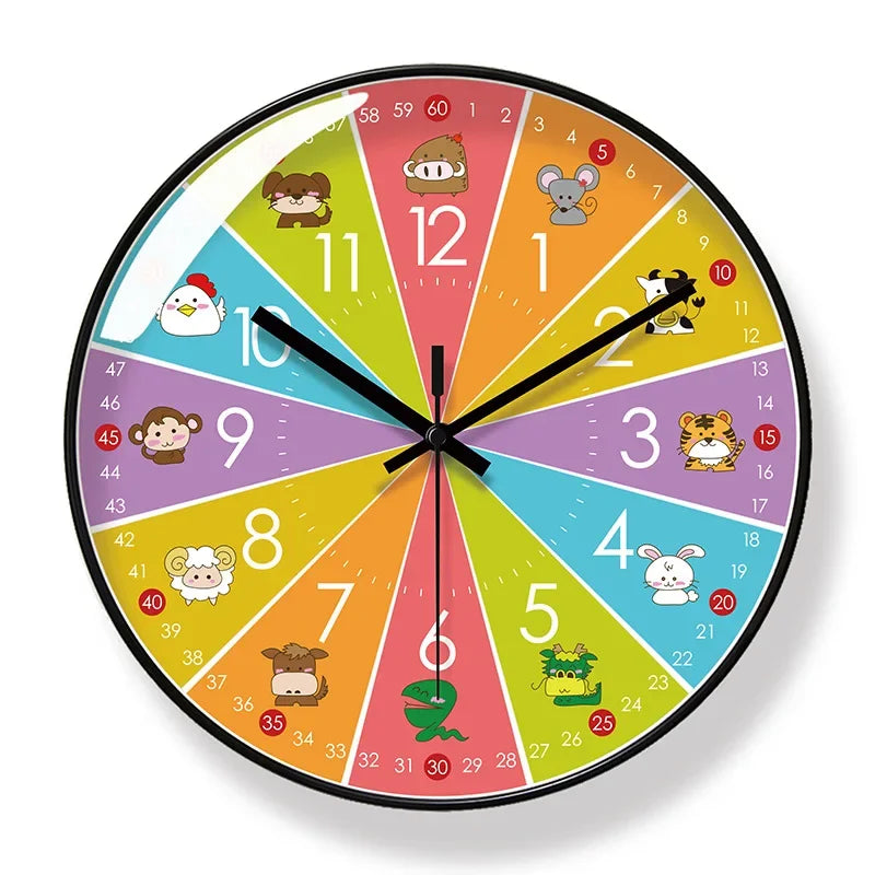 Orologio da parete colorato