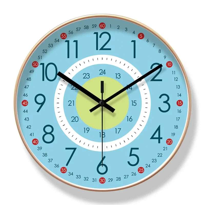 Orologio da parete colorato