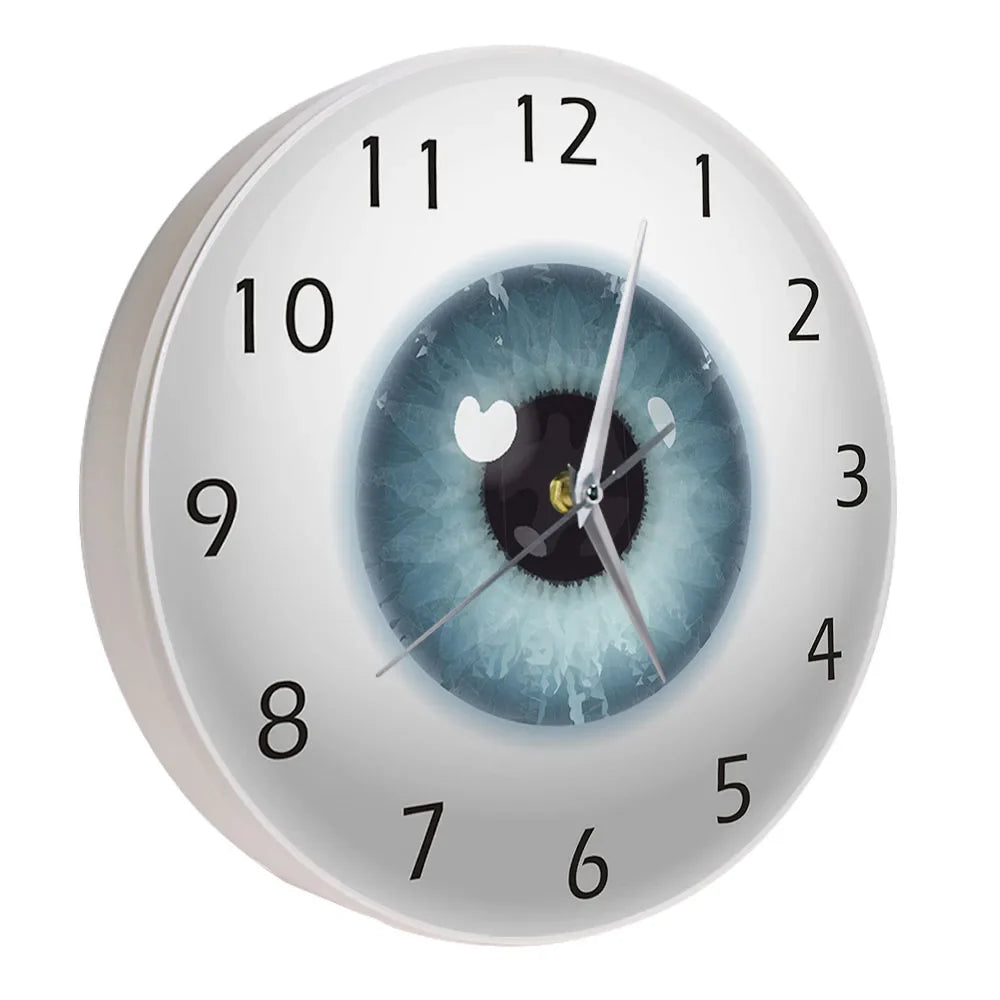 Orologio da parete con motivo pupilla