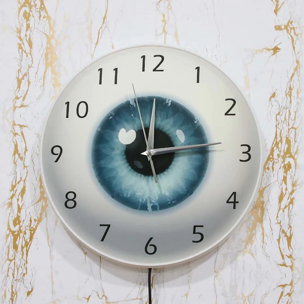 Orologio da parete con motivo pupilla