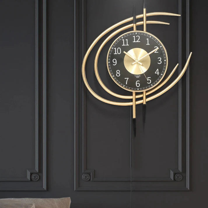 Orologio da parete design in acciaio