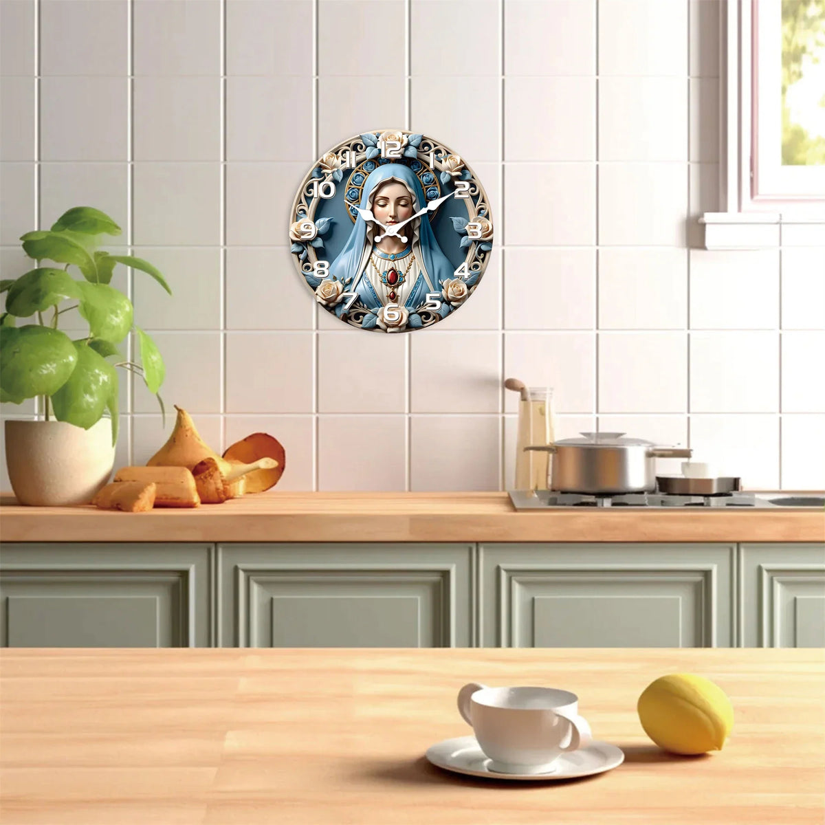 Orologio da parete design Madonna