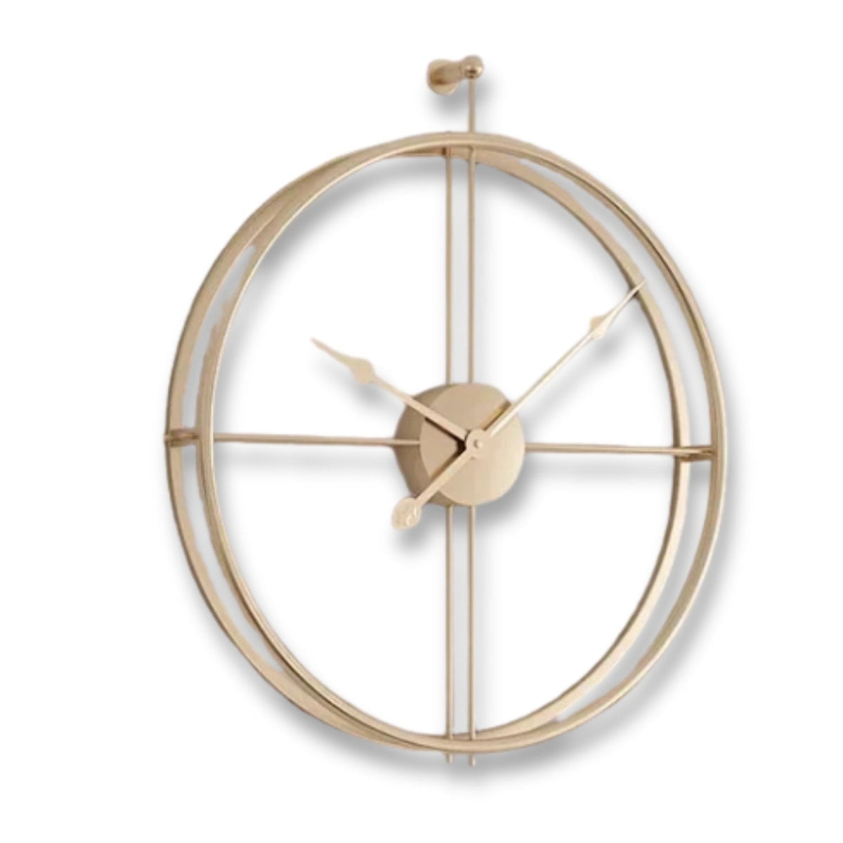 Orologio da parete di lusso in metallo