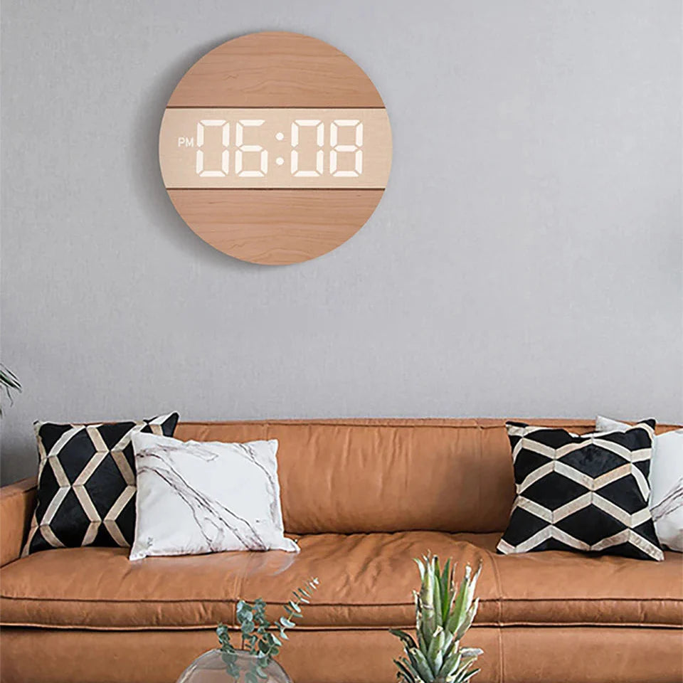 Orologio da parete digitale moderno