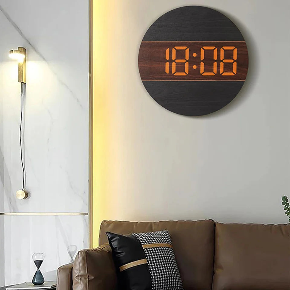 Orologio da parete digitale moderno