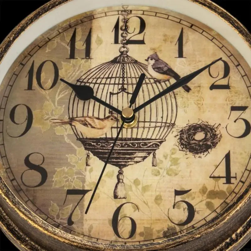 Orologio da parete doppio lato silenzioso vintage