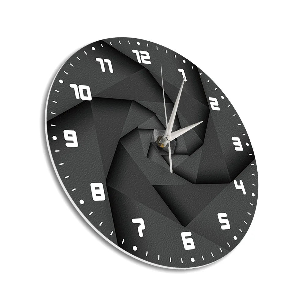 Orologio da parete effetto Vortex 3D