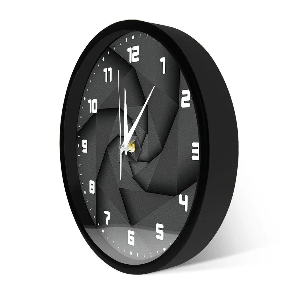 Orologio da parete effetto Vortex 3D
