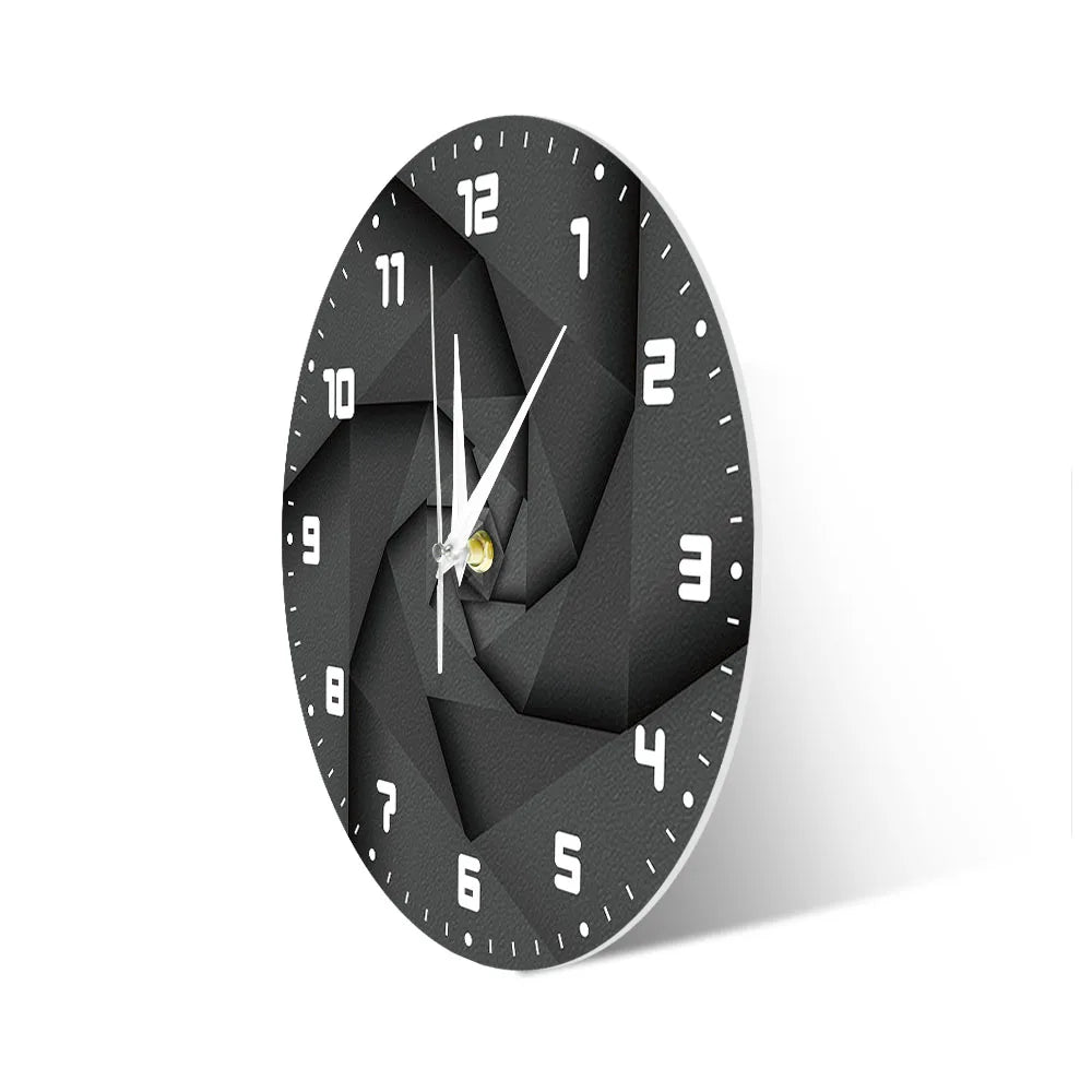 Orologio da parete effetto Vortex 3D