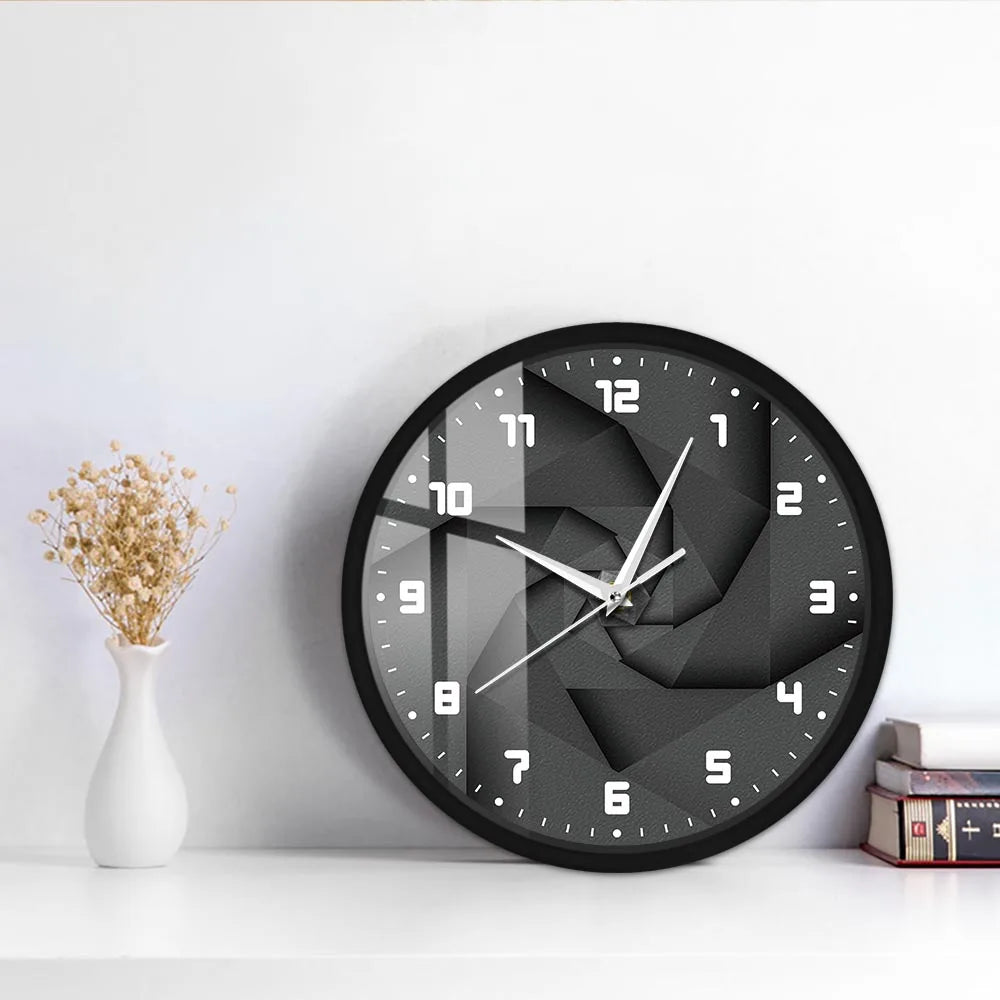 Orologio da parete effetto Vortex 3D