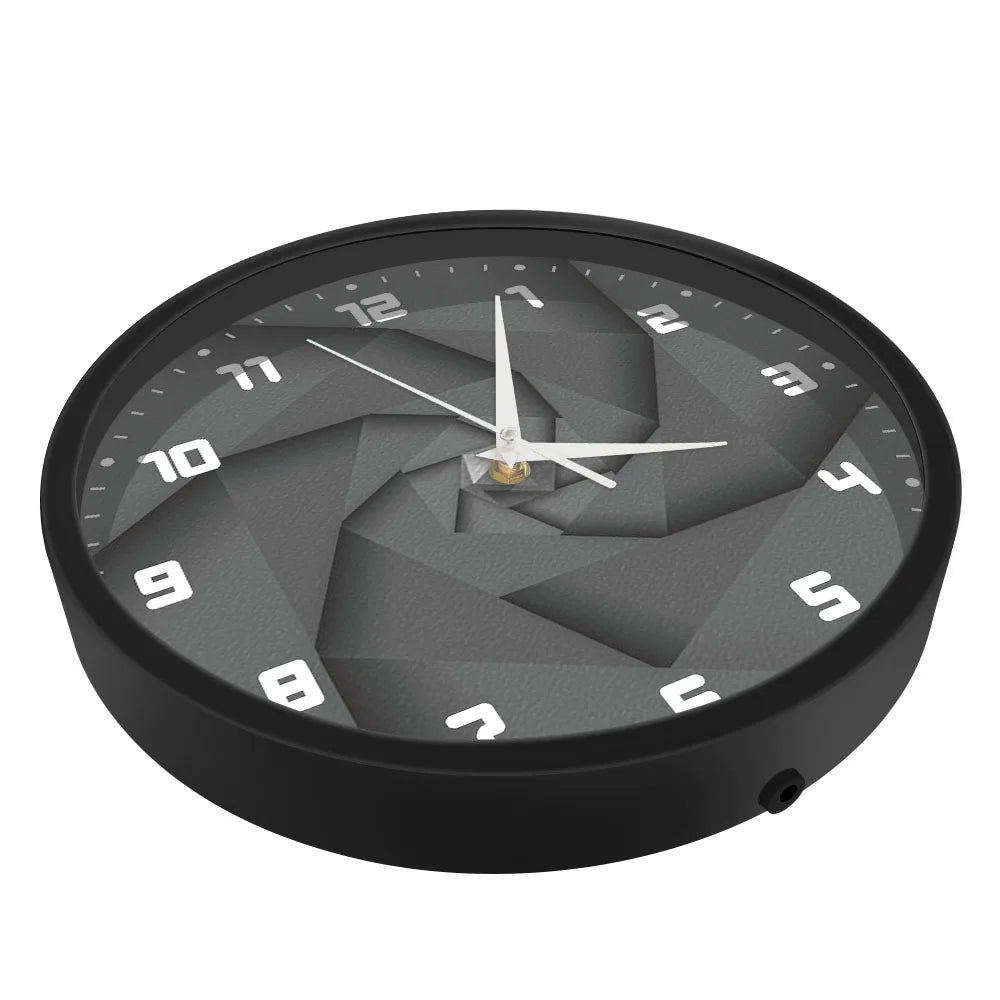 Orologio da parete effetto Vortex 3D