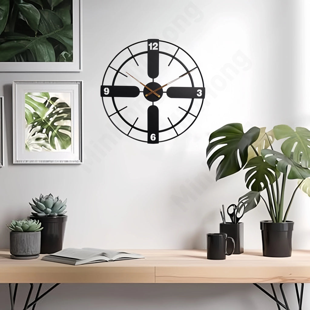 Orologio da parete ferro retro moderno