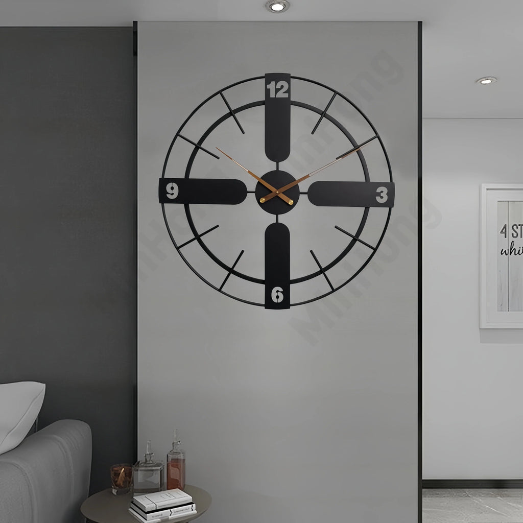 Orologio da parete ferro retro moderno