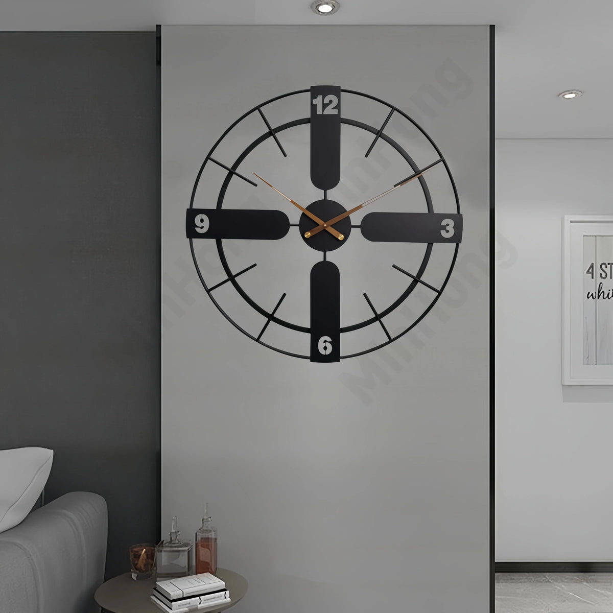 Orologio da parete ferro retro moderno