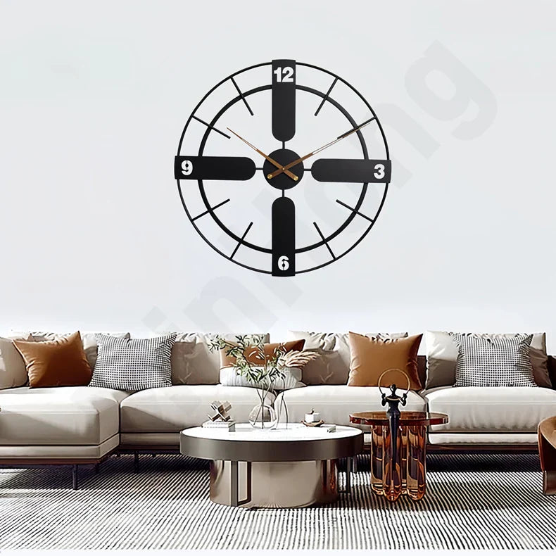 Orologio da parete ferro retro moderno