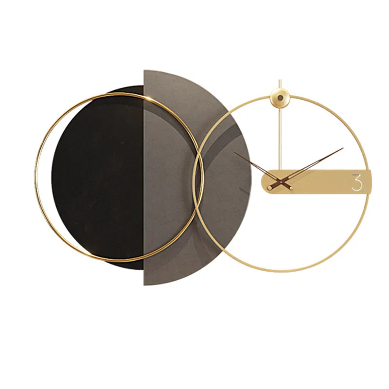 Orologio da parete grande 3D lusso