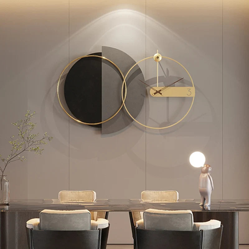 Orologio da parete grande 3D lusso