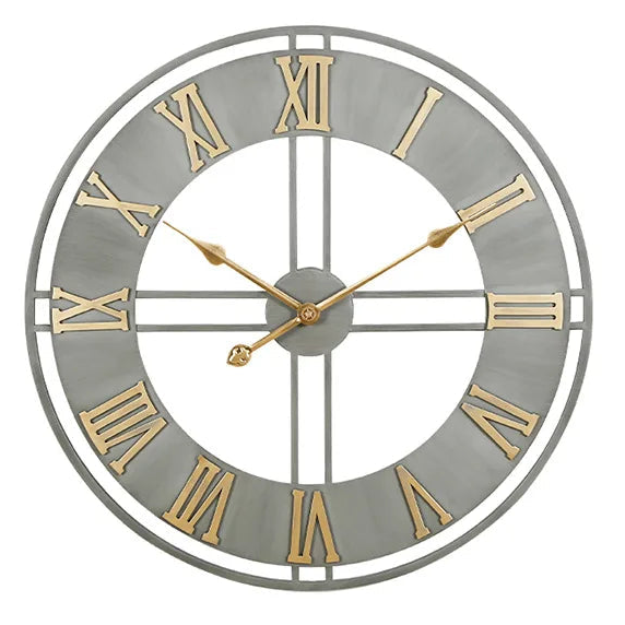 Orologio da parete in ferro battuto
