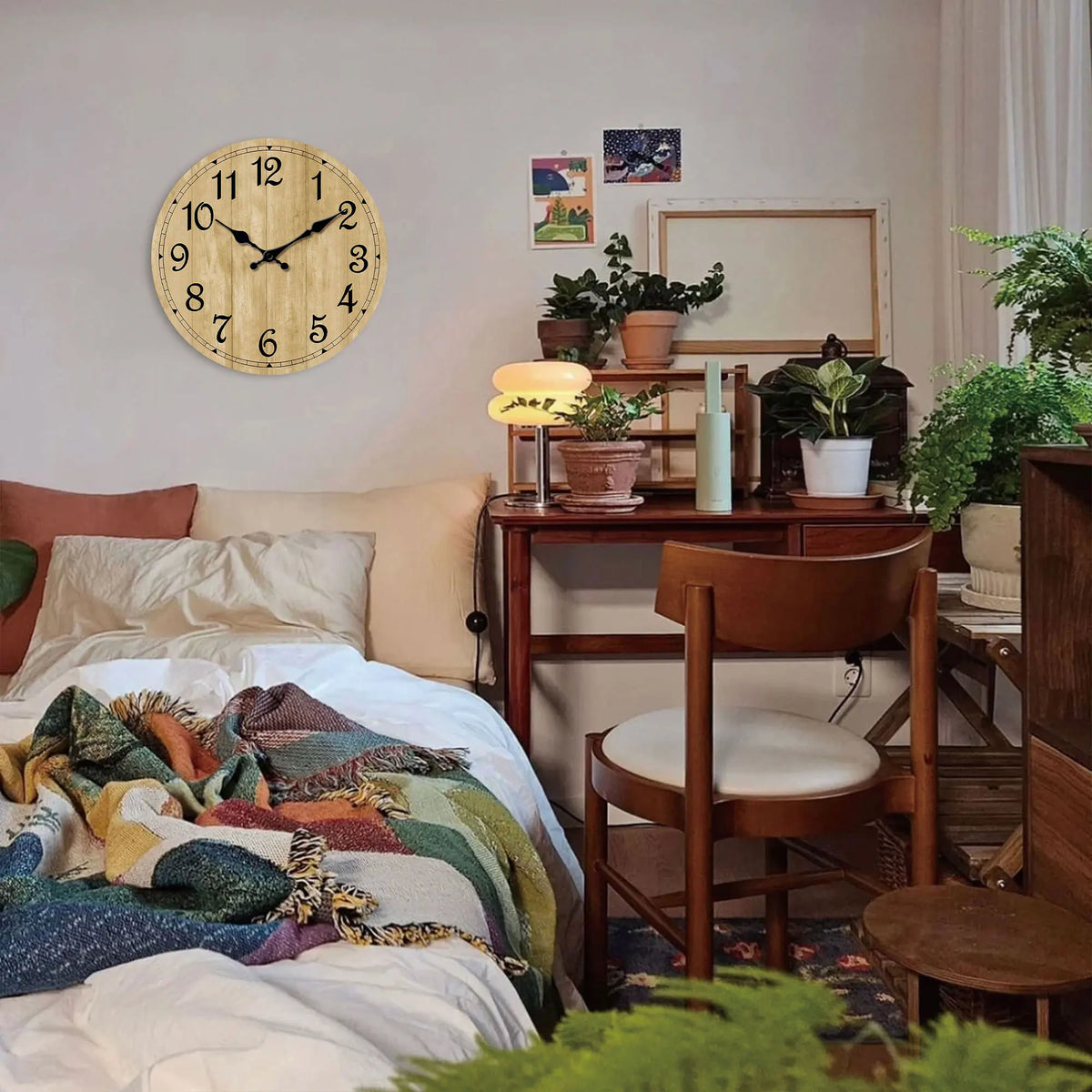 Orologio da parete in legno classico