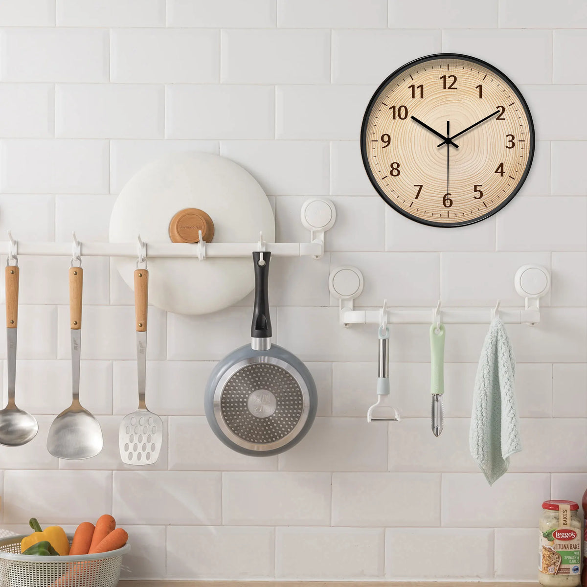 Orologio da parete in legno grande