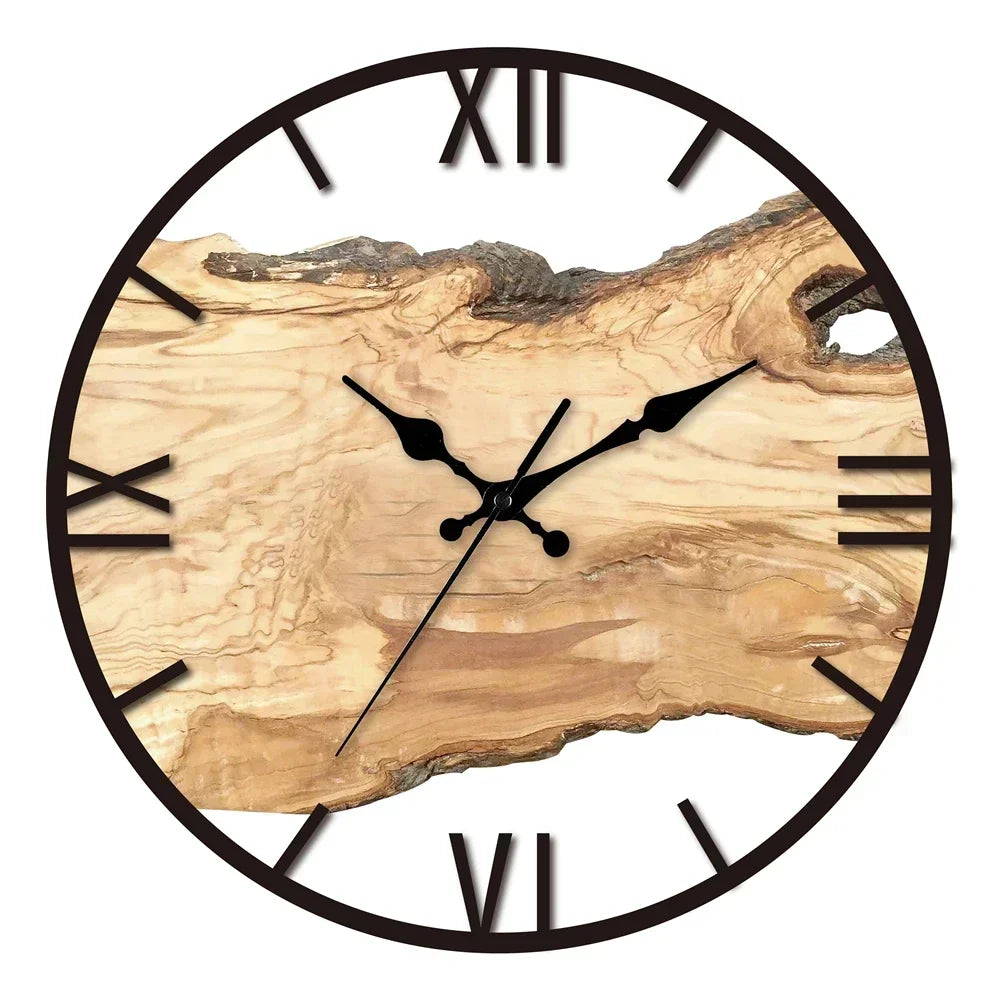 Orologio da parete in legno moderno