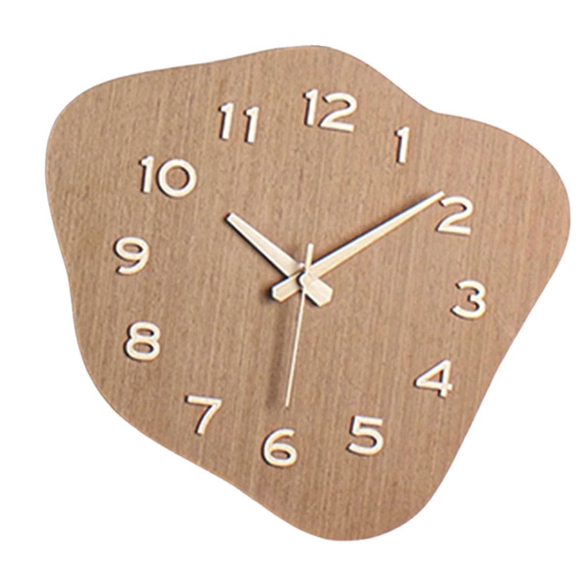 Orologio da parete in legno nuvola
