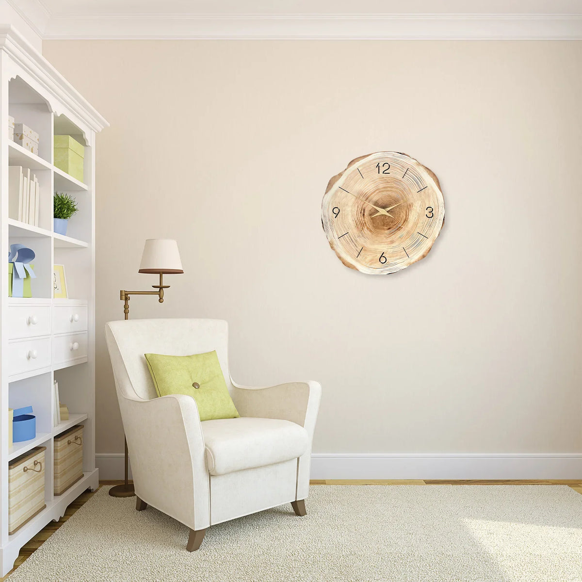 Orologio da parete in legno particolare