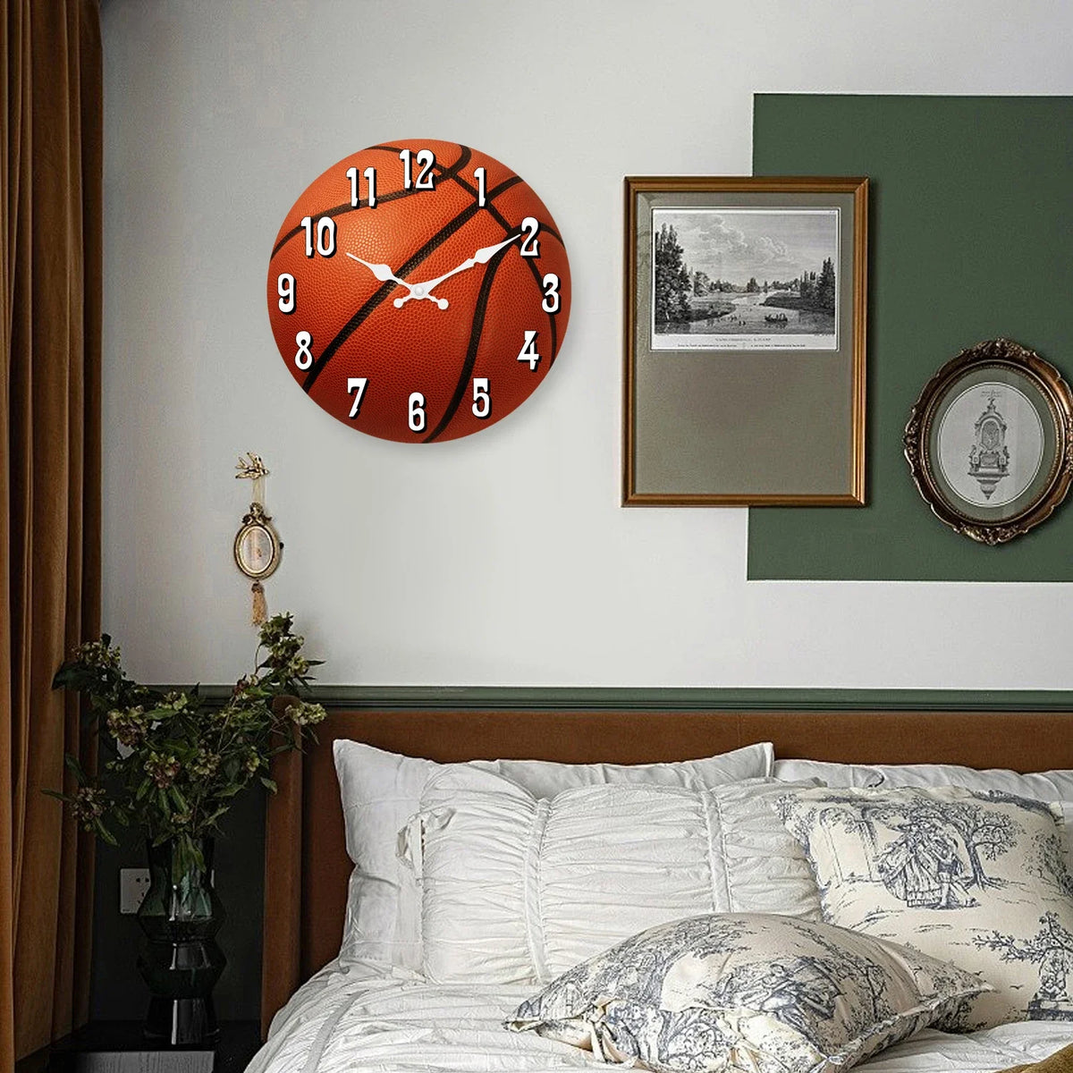 Orologio da parete in legno per bambini